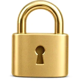 Metal padlock — SpeedAU