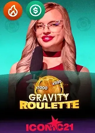 Gravity Roulette live game cover