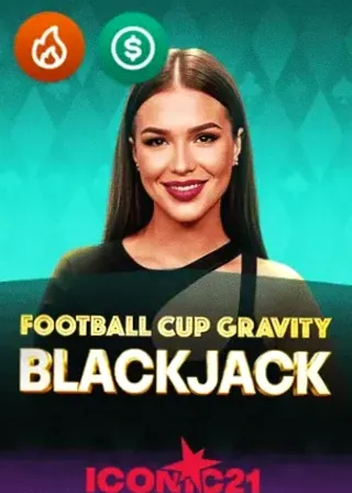 Football Cup Gravity Blackjack live game cover