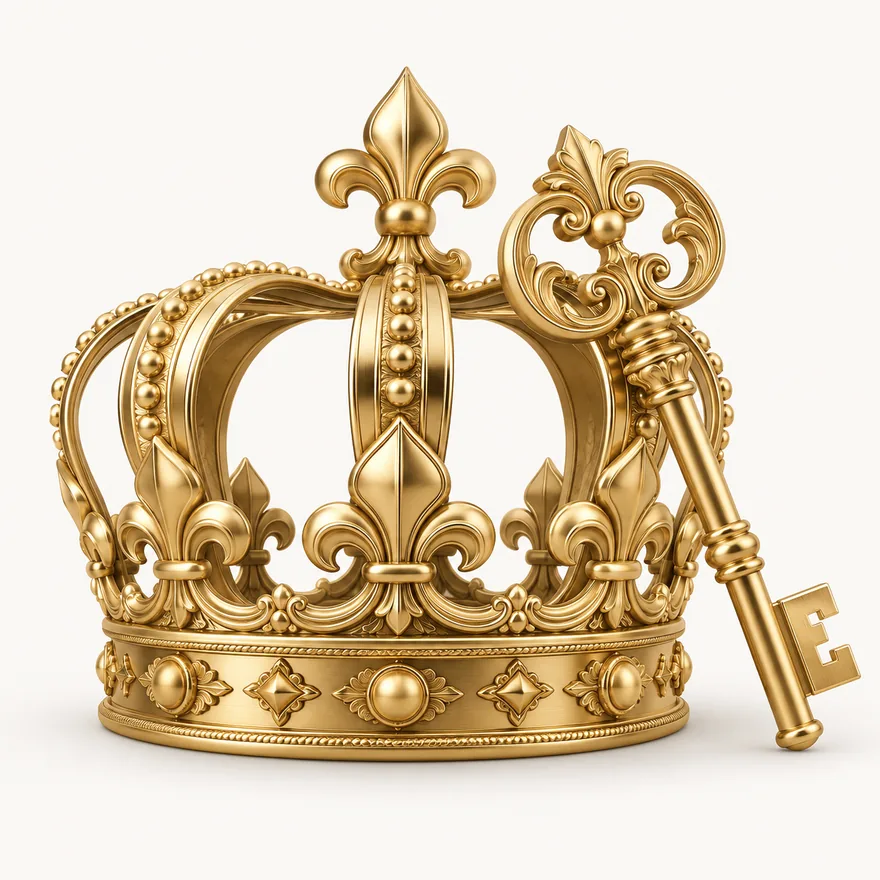 Royal crown and key — SpeedAU
