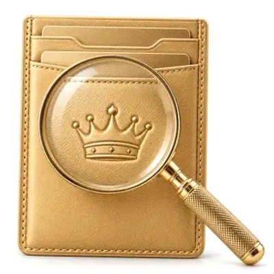 Wallet and magnifier — SpeedAU