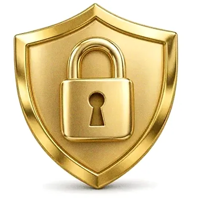 Shield with padlock — SpeedAU
