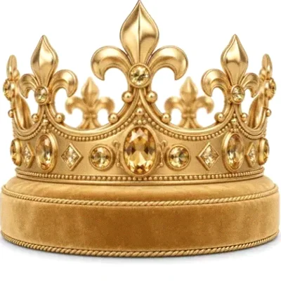 Jeweled royal crown — SpeedAU