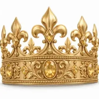 Jeweled royal crown — SpeedAU