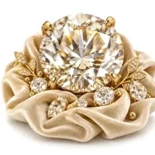 Faceted diamond gemstone — SpeedAU