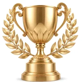 Gold trophy cup — SpeedAU