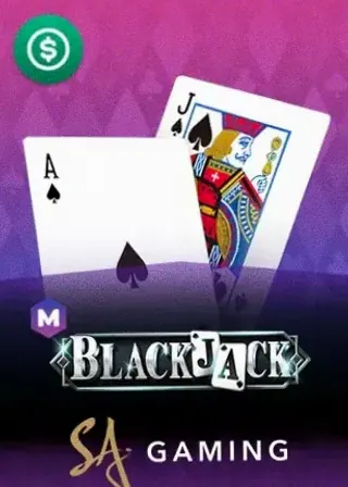 M Blackjack live game cover