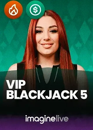 VIP Blackjack 5 live game cover